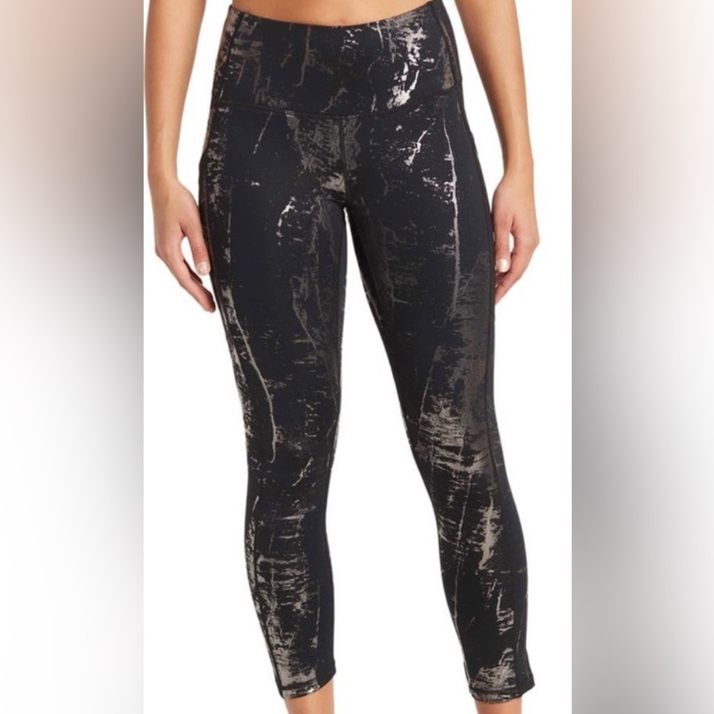 Z by Zella Metallic Print Leggings Size S - NWOT